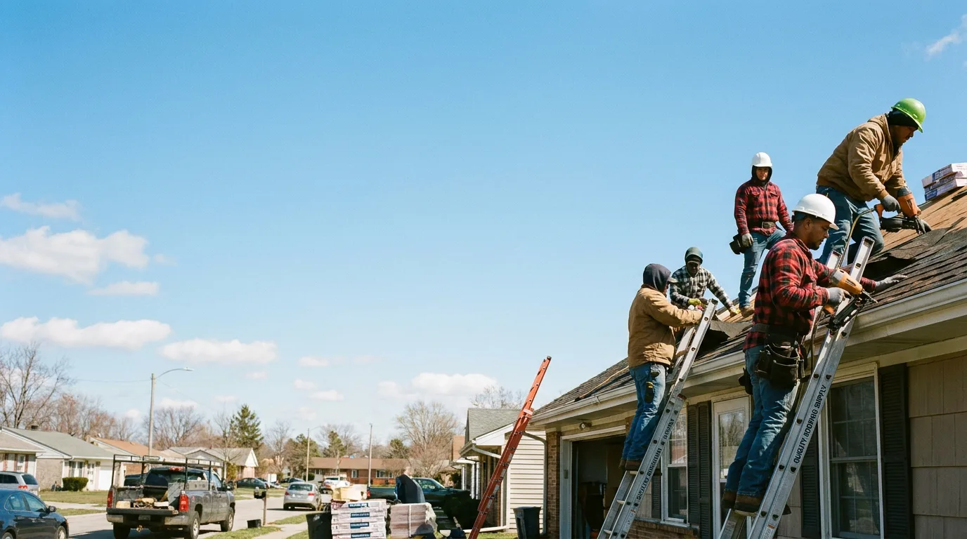 Roofing in Kieler, WI near me
